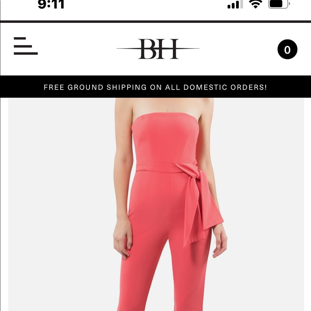 Black Halo Jumpsuit